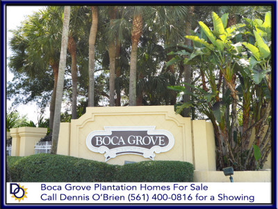 Boca Grove Plantation Homes For Sale