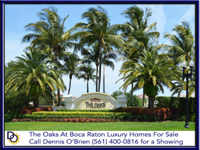 The Oaks At Boca Raton Homes For Sale